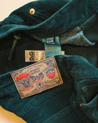 Dolce & Gabbana Green Corduroy Mini Skirt