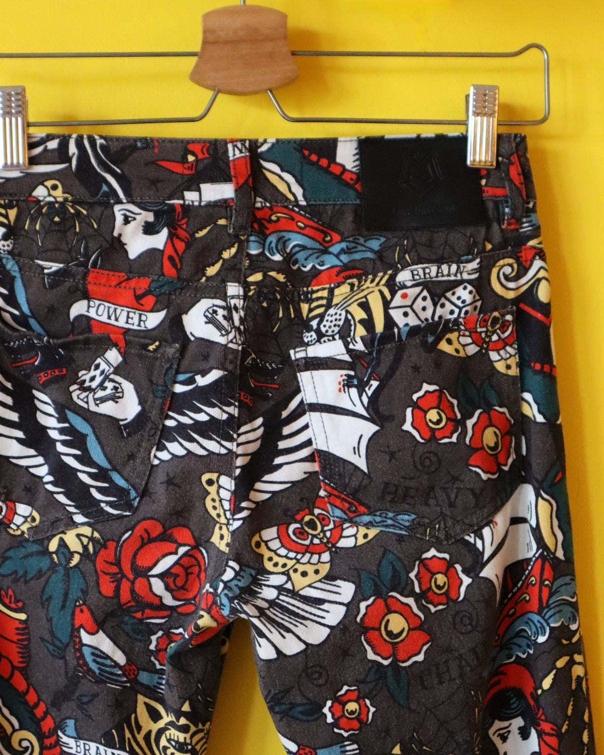 Love Moschino Tattoo Print Pants