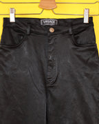 Versace Jeans Couture Black Bootcut Pants