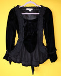Velvet Bow Blouse