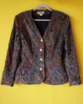 Albert Mill Paisley Velvet Jacket